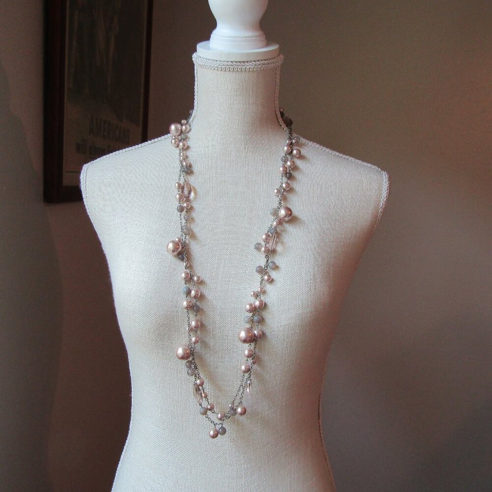 NWOT Talbots Faux Pearl 18" Necklace